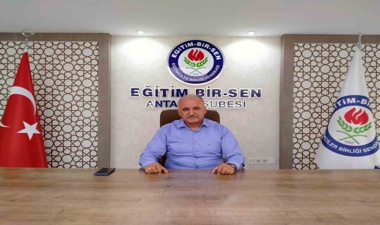 Eğitim Bir Sen Antalya Başkanı Miran: İddia değil iftira