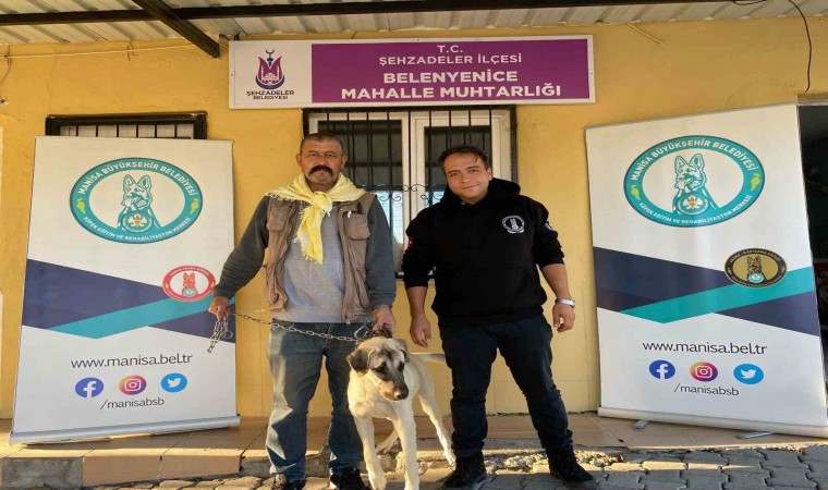 Eğitimini tamamlayan bir köpek daha sahiplendirildi