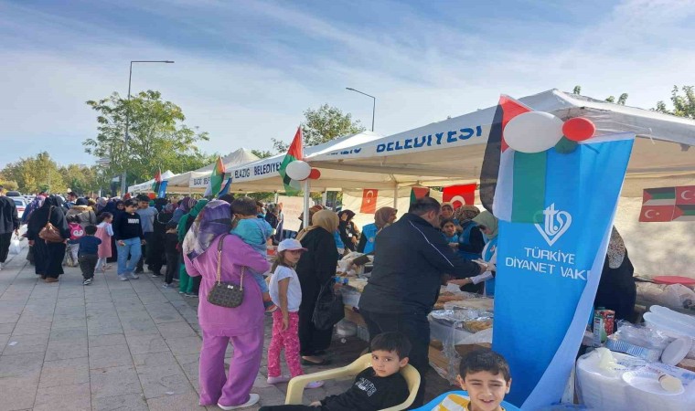 Elazığdan Filistin ve depremzedeler için anlamlı destek