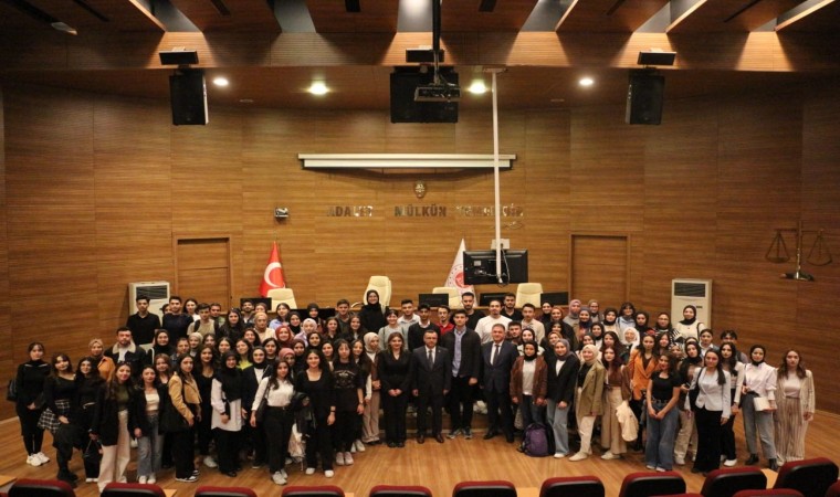 ERÜ Hukuk Fakültesi öğrencilerine konferans