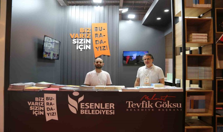 Esenler Belediyesi tüm yayınlarıyla kitap fuarında