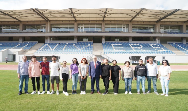 EÜ 20 Mayıs Stadyumu kış dönemine hazır