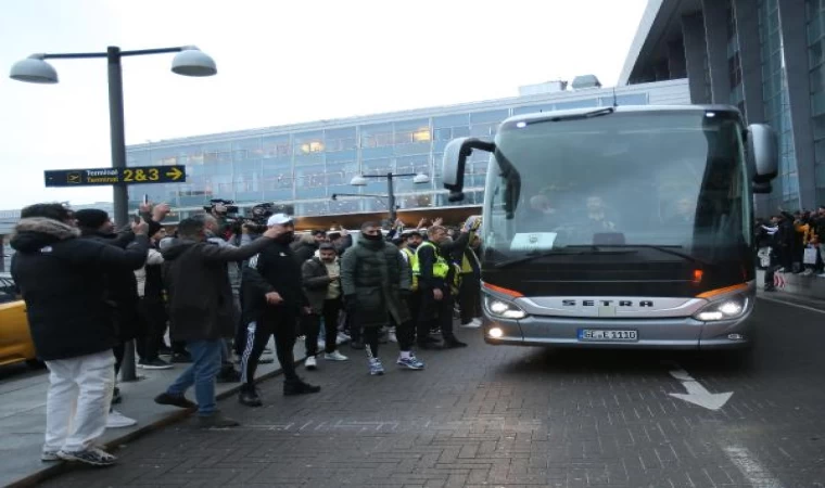 Fenerbahçe, Kopenhag’a geldi (FOTOĞRAFLAR)