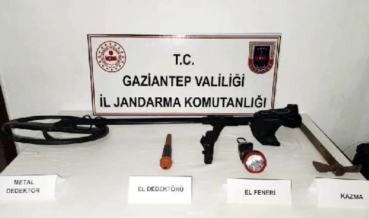 Gaziantep’te kaçak kazı operasyonu: 10 gözaltı