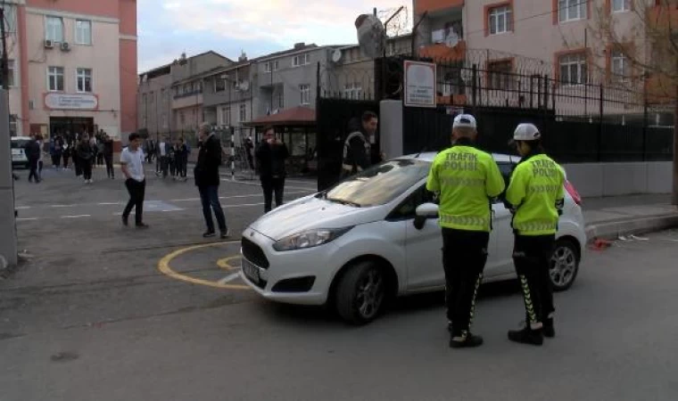 Gaziosmanpaşa’da okul çevresinde polis denetimi