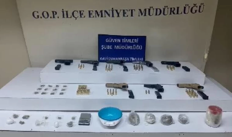 Gaziosmanpaşa’da uyuşturcu satıcılarına operasyon: 4 gözaltı 