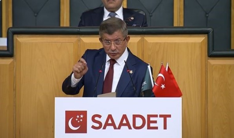 Gelecek Partisi lideri Davutoğlundan muhalefete Hamas tepkisi