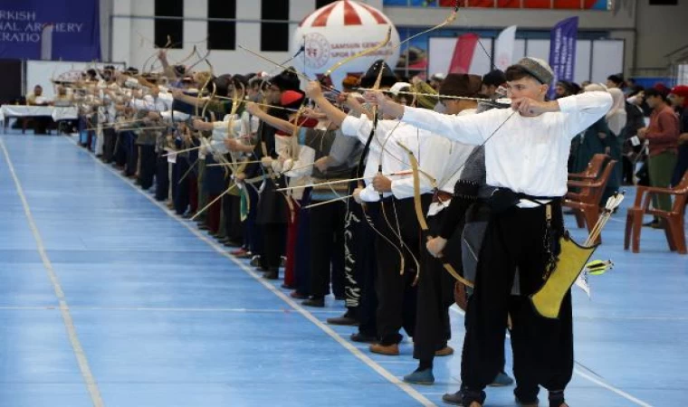 Geleneksel Türk Okçuluk 100’üncü Yıl Salon Türkiye Şampiyonası, Samsun’da başladı