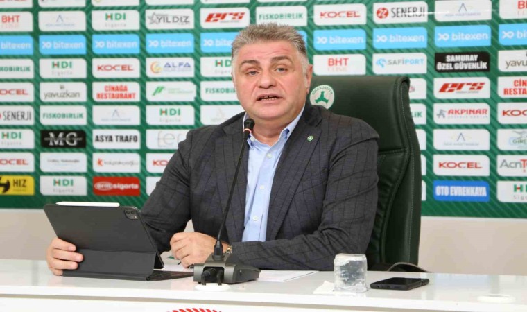 Giresunspor Başkanı Nahid Yamak: Kulübümüz şuanda borç batağında