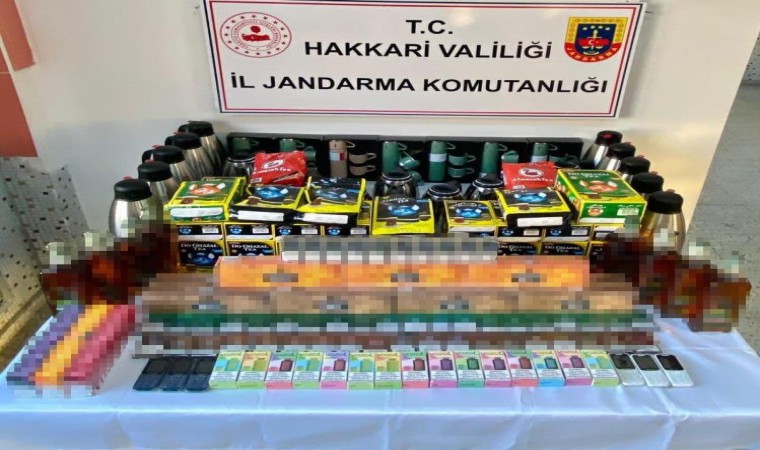 Hakkaride kaçakçılık operasyonlarında 27 kişiye işlem yapıldı