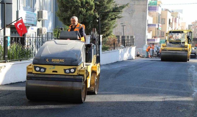 Haliliyede üstyapı çalışmaları sürüyor