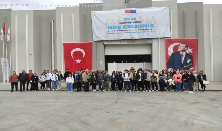 Honaz MYO öğrencileri, Denizli Kariyer Expo 2023 fuarına katıldı