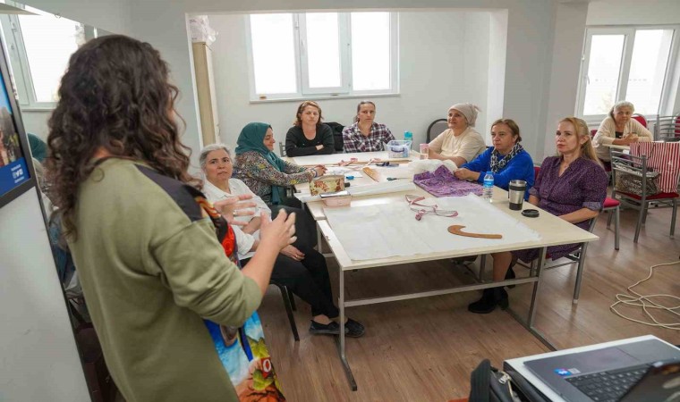 İklim sözcülerinden belde evi kadınlarına eğitim