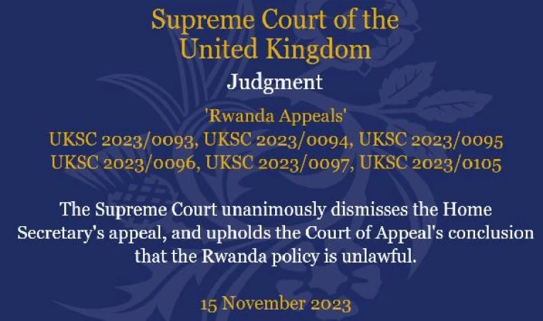 İngiltere Yüksek Mahkemesi, ’Ruanda’ planını hukuka aykırı buldu