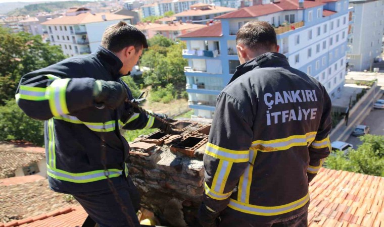 İtfaiye ekiplerinden karbonmonoksit zehirlenmelerine karşı baca temizliği uyarısı