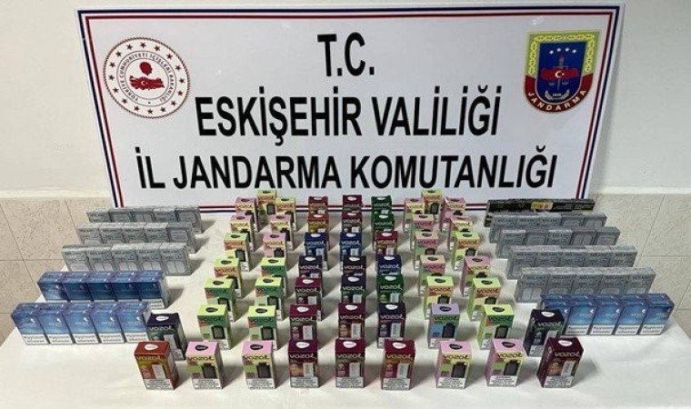 Jandarmadan kaçak sigara operasyonu