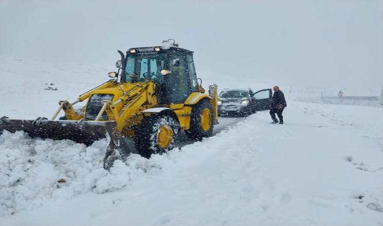 Kars’ta 7 köy yolu ulaşıma kapandı