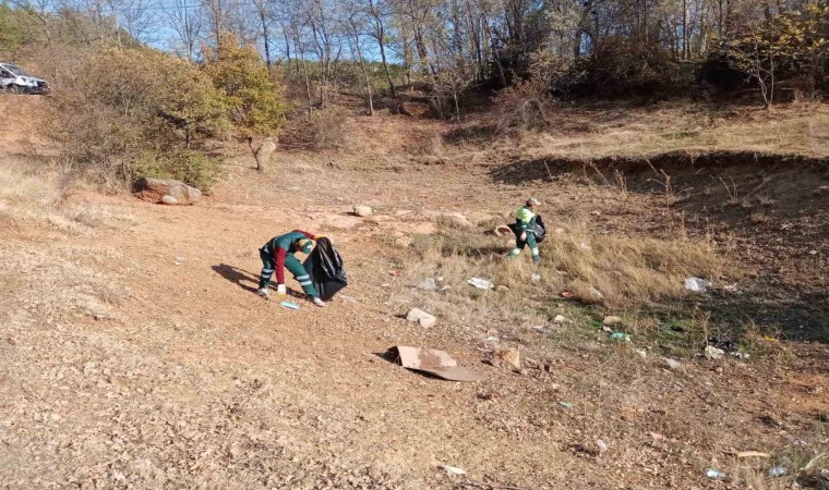 Keçiören Belediyesi Doğayı Temizleme Timi görev başında