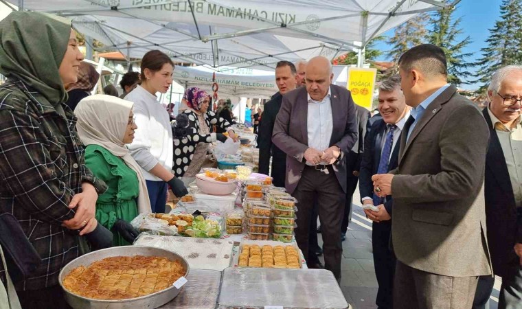 Kızılcahamamda Filistin için yardım kampanyası düzenlendi