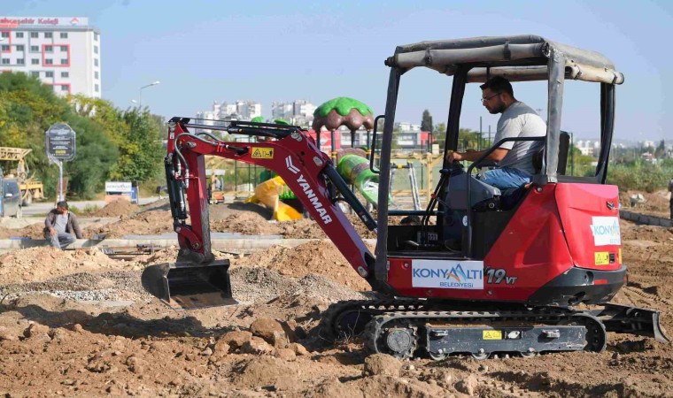 Konyaaltı yeşil alanda Türkiye genelinin üzerinde