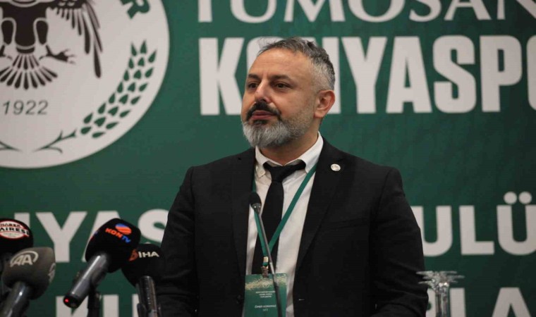 Konyasporda yeni başkan Ömer Korkmaz oldu