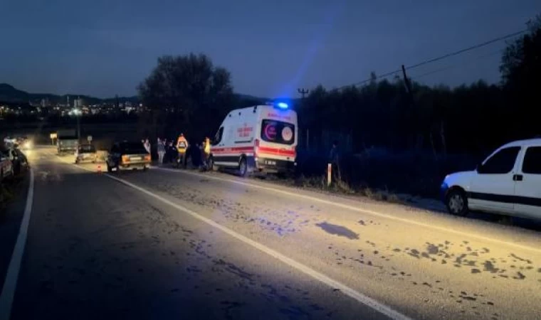 Kütahya’da, dereye uçan  motosikletin sürücüsü hayatını kaybetti // ek fotoğraf