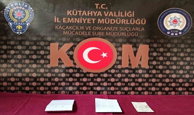 Kütahyada tefeci operasyonu: 4 gözaltı