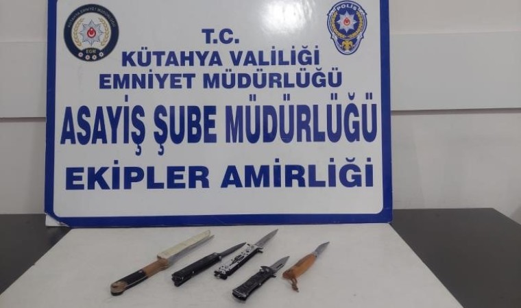 Kütahyada yaya devriye ekipleri 114 şahıs ve 15 aracı sorguladı