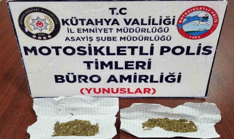 Kütahyada Yunus Timleri uyuşturucu ele geçirdi