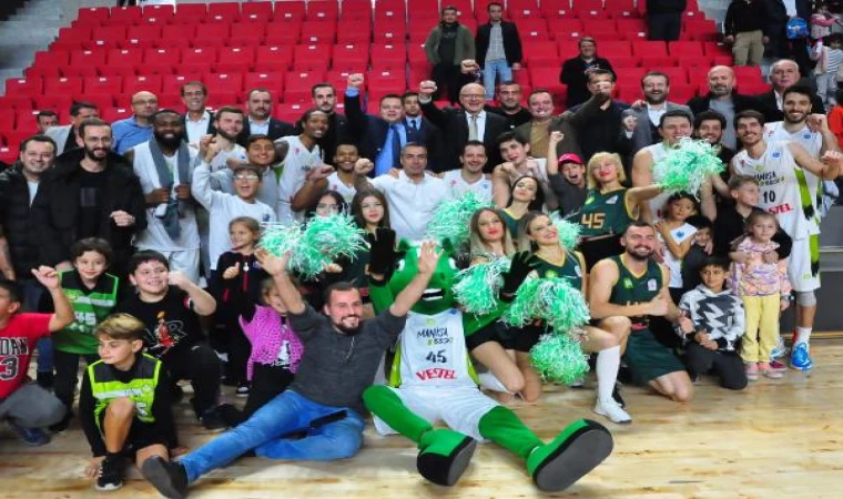 Manisa basketbolda Avrupa’da havalı