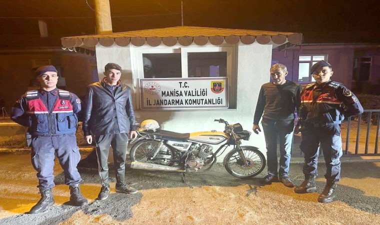 Manisada çalıntı motosiklet terk edilmiş halde bulundu