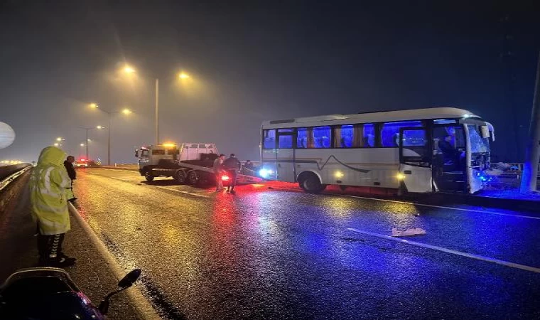 Manisa’da zincirleme kaza: 10 yaralı 