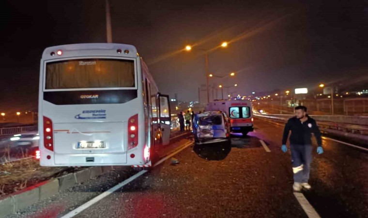 Manisada zincirleme kaza: 10 yaralı