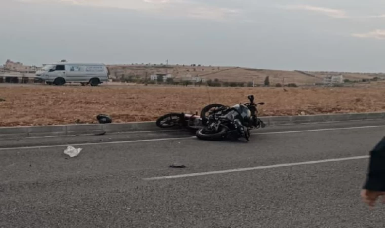 Mardin’de 2 motosiklet çarpıştı: 2 yaralı