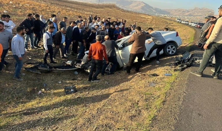 Mardinde trafik kazası: 2si ağır 6 yaralı