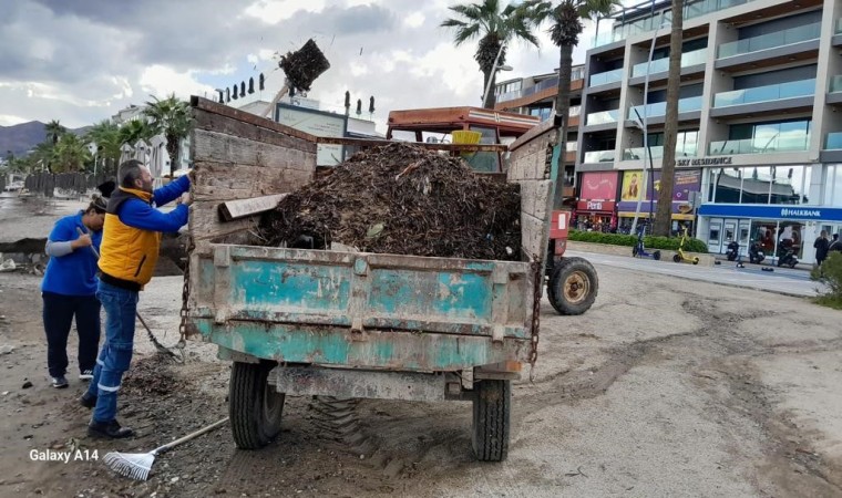 Marmariste fırtına temizliği