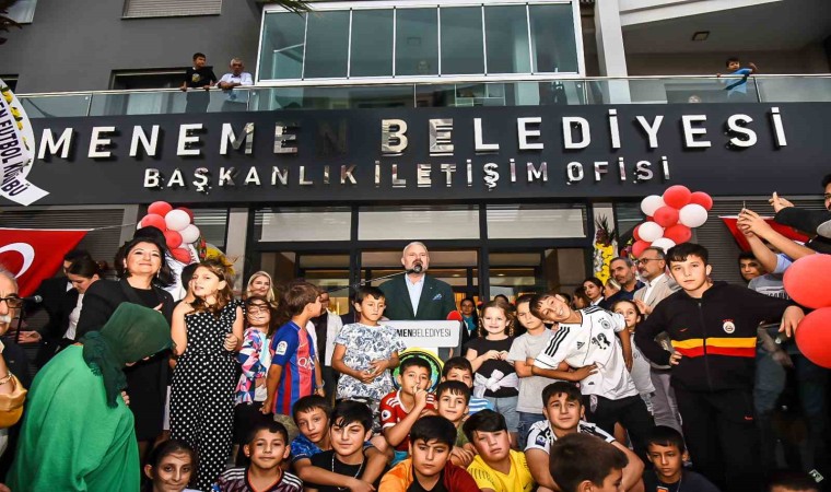 Menemen Belediyesinden Ulukente yeni iletişim ofisi