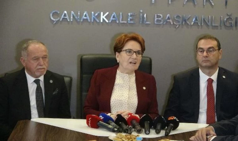 Meral Akşener: Ahlak duygusu siyasette çok önemlidir