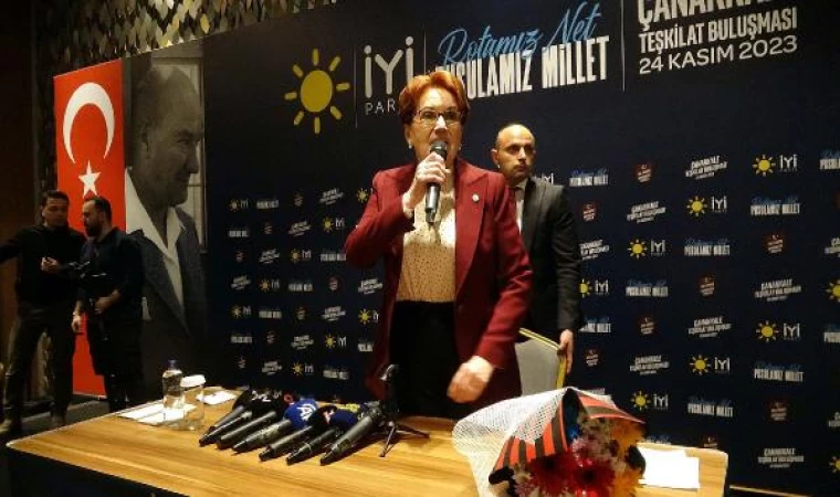 Meral Akşener: Ahlak duygusu siyasette çok önemlidir (2)