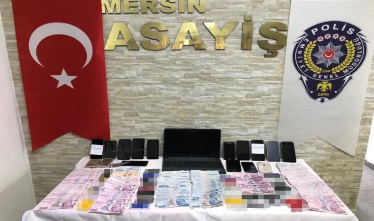 Mersinde dolandırıcılık operasyonu: 18 gözaltı