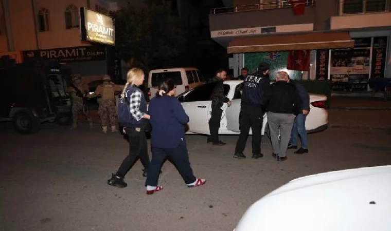 Mersin’de terör örgütlerine operasyon: 4 gözaltı