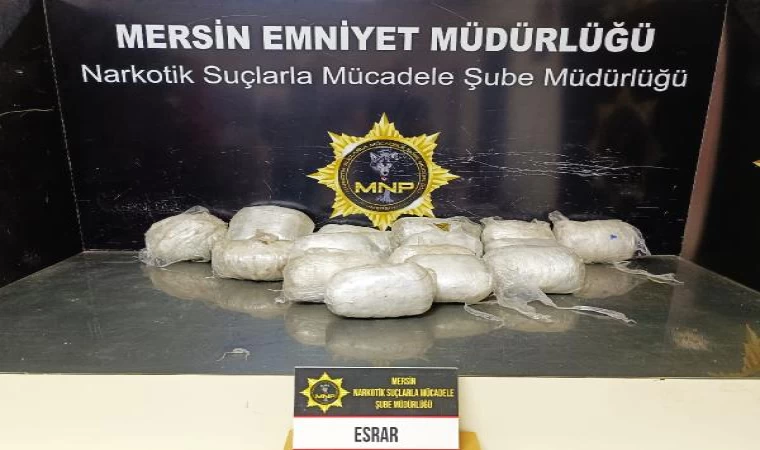 Mersin’de uyuşturucu operasyonu: 5 gözaltı