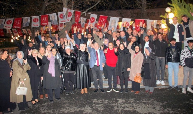 MHP Çınarcıkta üye katılım töreni