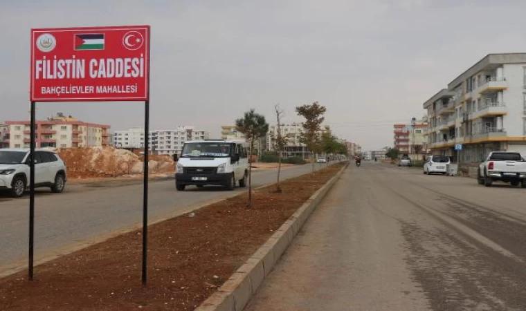 Midyat’ın en uzun caddesinin ismi, ’Filistin’ olarak değiştirildi