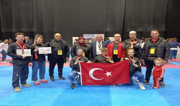 Milli Taekwondocu Muhammed Çağrı Gülen, altın madalya kazandı