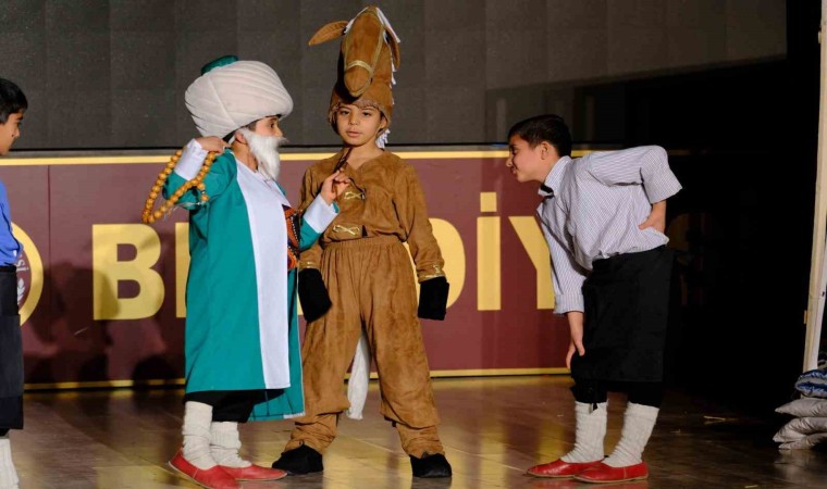 Nasreddin Hoca fıkraları minik yürekler tarafından canlandırıldı