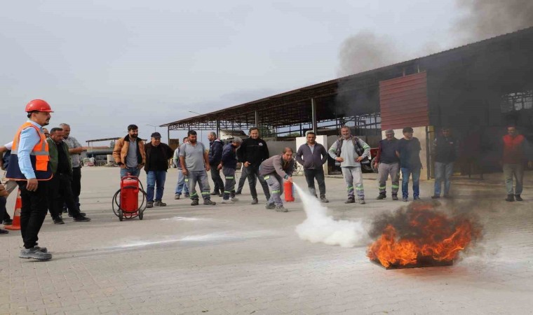 Nazilli Belediyesi personellerine Acil Durum Eğitimi verildi