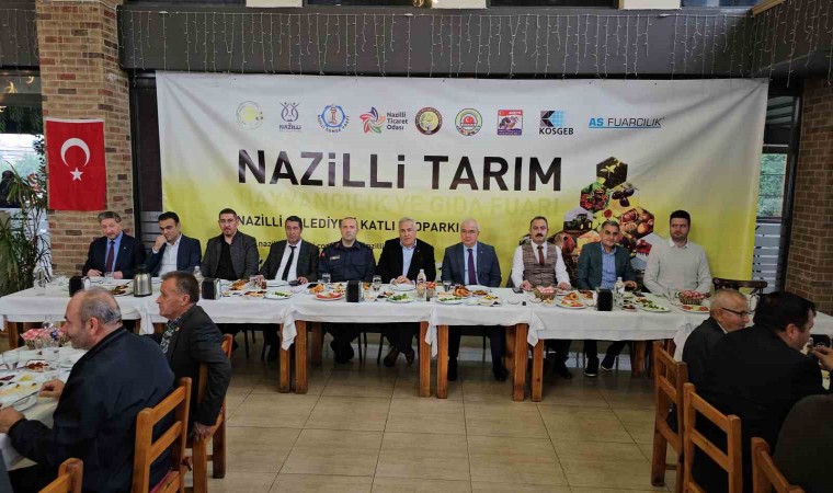 Nazilli Tarım Fuarı için Kaymakam Arısoydan güç birliği mesajı