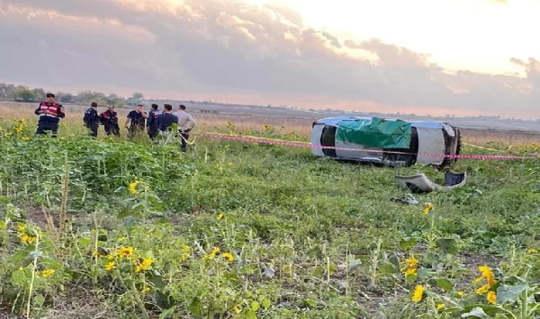 Otomobille seyir halindeyken kalp krizi geçirip kaza yapan sürücü öldü