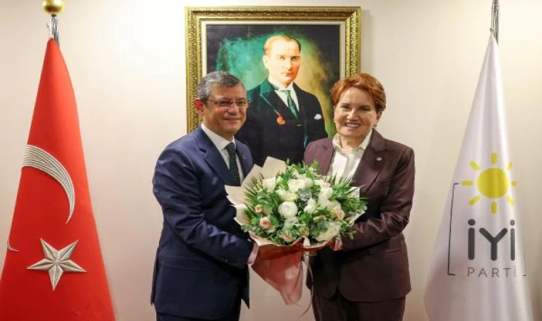 Özgür Özel, Akşener ile bir araya geldi